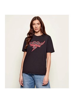 Zadig&Voltaire T-shirt EDWIN | Relaxed fit - id: ZV262W000055109 - marki Zadig & Voltaire - 187325821 Zadig&Voltaire T-shirt EDWIN | Relaxed fit ze sklepu Gomez Fashion Store w kategorii Bluzki damskie - zdjęcie 187325821