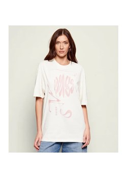 Hugo Blue T-shirt B_8 | Oversize fit - id: BJ261W000014110 - marki Hugo Blue - 187325850 Hugo Blue T-shirt B_8 | Oversize fit ze sklepu Gomez Fashion Store w kategorii Bluzki damskie - zdjęcie 187325850