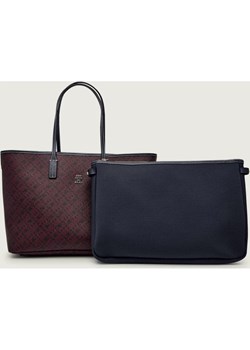 Tommy Hilfiger Shopperka + saszetka MONOPLAY | z dodatkiem skóry - id: TH255W000107287 - marki Tommy Hilfiger - 187327183 Tommy Hilfiger Shopperka + saszetka MONOPLAY | z dodatkiem skóry ze sklepu Gomez Fashion Store w kategorii Torby Shopper bag - zdjęcie 187327183