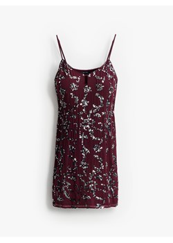 Mohito - Cekinowa sukienka mini - mahoń ze sklepu Mohito w kategorii Sukienki - zdjęcie 187327901