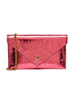 Pinko Skórzana kopertówka FLAT PURSE MINI ze sklepu Gomez Fashion Store w kategorii Kopertówki - zdjęcie 187327980