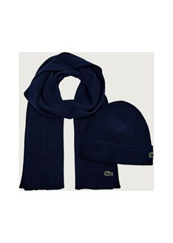 Lacoste Wełniany szal + czapka ze sklepu Gomez Fashion Store w kategorii Czapki zimowe męskie - zdjęcie 187327991