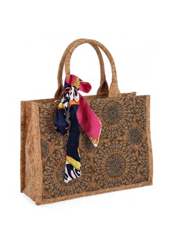 Modna Torebka Damska Na Co Dzień firmy Herisson 1502A540 Multikolor ze sklepu PaniTorbalska w kategorii Kuferki - zdjęcie 187328541