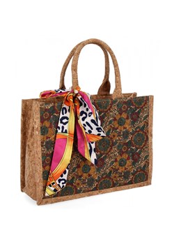 Modna Torebka Damska Na Co Dzień firmy Herisson 1502A540 Multikolor ze sklepu PaniTorbalska w kategorii Kuferki - zdjęcie 187328672