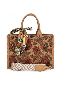 Modna Torebka Damska Na Co Dzień firmy Herisson 1502A540 Multikolor ze sklepu PaniTorbalska w kategorii Kuferki - zdjęcie 187328772