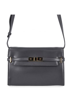 Elegancka Torebka Damska Listonoszka firmy Herisson 17R506 Szara ze sklepu PaniTorbalska w kategorii Listonoszki - zdjęcie 187328850