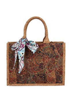 Modna Torebka Damska Na Co Dzień firmy Herisson 1502A540 Multikolor ze sklepu PaniTorbalska w kategorii Kuferki - zdjęcie 187328891