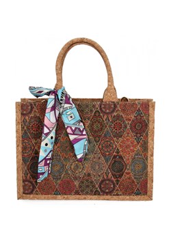 Modna Torebka Damska Na Co Dzień firmy Herisson 1502A540 Multikolor ze sklepu PaniTorbalska w kategorii Kuferki - zdjęcie 187328930