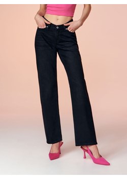 Sinsay - Jeansy straight leg - czarny ze sklepu Sinsay w kategorii Jeansy damskie - zdjęcie 187329193