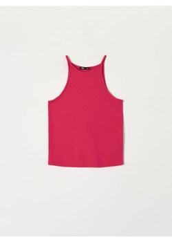 Sinsay - Top w prążki - czerwony ze sklepu Sinsay w kategorii Bluzki damskie - zdjęcie 187329211