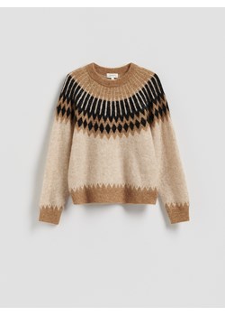 Reserved - Sweter z moherem i wełną - wielobarwny ze sklepu Reserved w kategorii Swetry damskie - zdjęcie 187329330