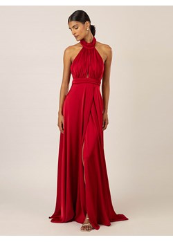 APART Satynowa sukienka w kolorze czerwonym ze sklepu Limango Polska w kategorii Sukienki - zdjęcie 187329352