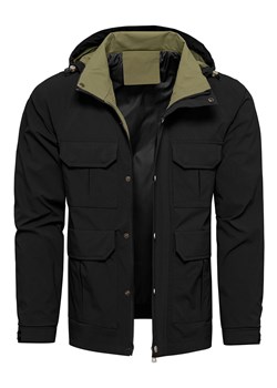 Kurtka męska czarna przejściowa Recea ze sklepu Recea.pl w kategorii Kurtki męskie - zdjęcie 187329401