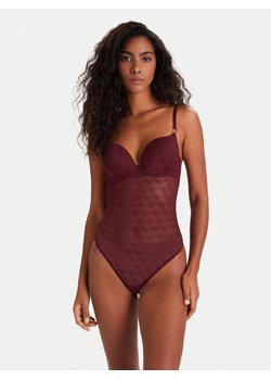 Guess Body 171027 Czerwony ze sklepu MODIVO w kategorii Body damskie - zdjęcie 187329552