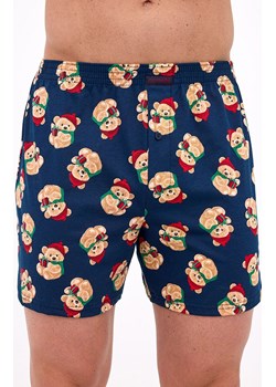 Bawełniane bokserki męskie plus size Bears 2 016/24, Kolor granatowy-wzór, Rozmiar 3XL, Cornette ze sklepu Primodo w kategorii Majtki męskie - zdjęcie 187330342