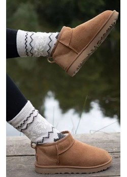 Wełniane skarpetki damskie kakao-latte SW070, Kolor kakao-latte, Rozmiar 35-38, Gabriella ze sklepu Primodo w kategorii Skarpetki damskie - zdjęcie 187330490