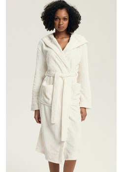 Henderson szlafrok damski z kapturem Dionne 43600-01X, Kolor kremowy, Rozmiar L, Henderson ze sklepu Primodo w kategorii Szlafroki damskie - zdjęcie 187330590