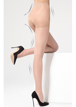 Rajstopy damskie modelująco korygujące beżowe 303 Push-up 40 DEN, Kolor beżowy, Rozmiar 2, LEGS ze sklepu Primodo w kategorii Rajstopy - zdjęcie 187330680