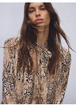 Reserved - Bluzka w zwierzęcy wzór - wielobarwny ze sklepu Reserved w kategorii Bluzki damskie - zdjęcie 187331243