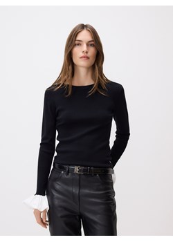 Reserved - Pasek z klamrą - czarny ze sklepu Reserved w kategorii Paski damskie - zdjęcie 187331452