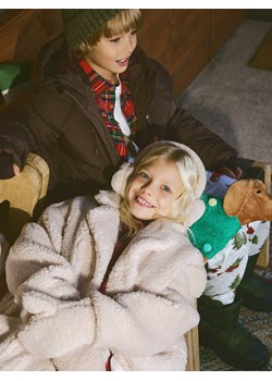 Reserved - Śniegowce na rzepy - zielony ze sklepu Reserved w kategorii Buty zimowe dziecięce - zdjęcie 187331480