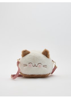 Reserved - Pluszowa torebka - złamana biel ze sklepu Reserved w kategorii Torby i walizki dziecięce - zdjęcie 187331484