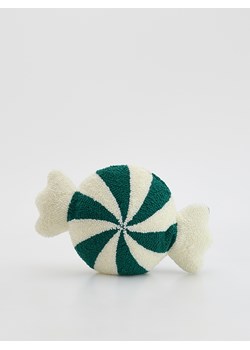 Reserved - Świąteczna poduszka - ciemnozielony ze sklepu Reserved w kategorii Zabawki - zdjęcie 187331550