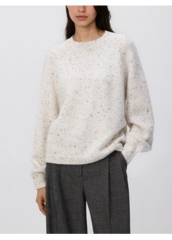 Reserved - Wzorzysty sweter - złamana biel ze sklepu Reserved w kategorii Swetry damskie - zdjęcie 187331703