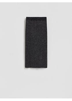 Reserved - Spódnica z dodatkiem lyocellu - czarny ze sklepu Reserved w kategorii Spódnice - zdjęcie 187332043