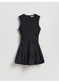 Reserved - Sukienka mini typu bombka - czarny ze sklepu Reserved w kategorii Sukienki - zdjęcie 187332170