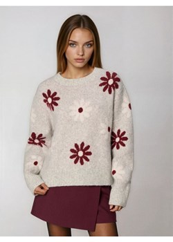 Sinsay - Sweter ze wzorem w kwiaty - wielobarwny ze sklepu Sinsay w kategorii Swetry damskie - zdjęcie 187333214