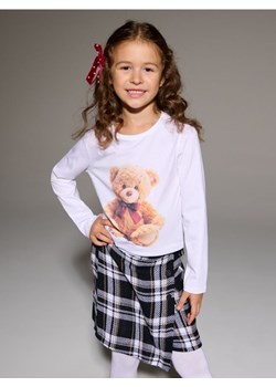 Sinsay - Bawełniana koszulka z nadrukiem - wielobarwny ze sklepu Sinsay w kategorii Bluzki dziewczęce - zdjęcie 187333223