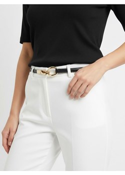 Sinsay - Cienki pasek na talię i biodra z ozdobną klamrą - czarny ze sklepu Sinsay w kategorii Paski damskie - zdjęcie 187333303