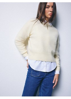 Mohito - Sweter z wełną alpaki - żółty ze sklepu Mohito w kategorii Swetry damskie - zdjęcie 187333663