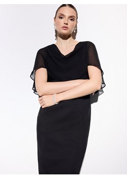 Mohito - Elegancka sukienka midi - czarny ze sklepu Mohito w kategorii Sukienki - zdjęcie 187333694