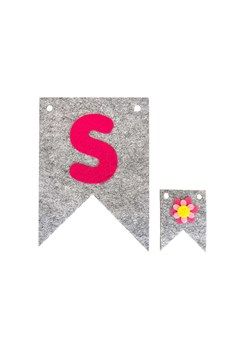 SUNNYSUE Filcowe proporczyki w kolorze szarym - 3+ ze sklepu Limango Polska w kategorii Zabawki - zdjęcie 187334612