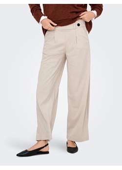 JDY Spodnie w kolorze beżowym ze sklepu Limango Polska w kategorii Spodnie damskie - zdjęcie 187334790