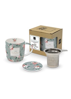 ppd Kubek w kolorze miętowo-jasnoróżowym do herbaty - 350 ml ze sklepu Limango Polska w kategorii Dzbanki i zaparzacze - zdjęcie 187335021