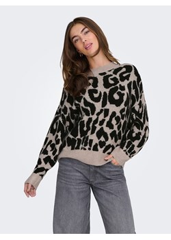 JDY Sweter w kolorze beżowym ze sklepu Limango Polska w kategorii Swetry damskie - zdjęcie 187336272