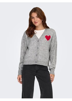 JDY Kardigan w kolorze szarym ze sklepu Limango Polska w kategorii Swetry damskie - zdjęcie 187336293