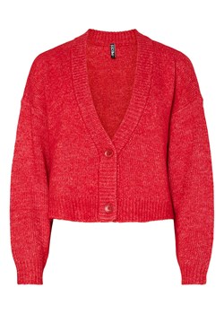 Pieces Kardigan w kolorze czerwonym ze sklepu Limango Polska w kategorii Swetry damskie - zdjęcie 187336330