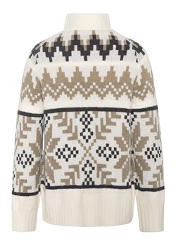 KARI TRAA Sweter &quot;Amelia&quot; w kolorze biało-beżowo-antracytowym ze sklepu Limango Polska w kategorii Swetry damskie - zdjęcie 187336452