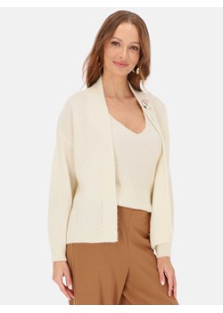 Kremowy kardigan i top z alpaki i wełny merino L'AF Viera ze sklepu Eye For Fashion w kategorii Swetry damskie - zdjęcie 187336634