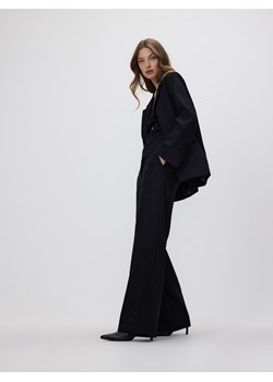 Reserved - Marynarka z połyskującą nicią - czarny ze sklepu Reserved w kategorii Kurtki damskie - zdjęcie 187337074