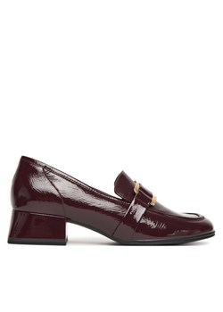 Loafersy Caprice 9-24303-45 Bordowy ze sklepu eobuwie.pl w kategorii Półbuty damskie - zdjęcie 187337443