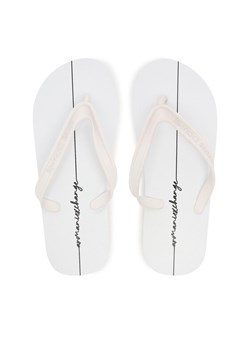 Armani Exchange Japonki XDQ010 XV700 K681 Biały ze sklepu MODIVO w kategorii Klapki damskie - zdjęcie 187337662