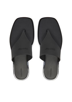 Calvin Klein Japonki Toepost Tpu Slide HW0HW02836 Czarny ze sklepu MODIVO w kategorii Klapki damskie - zdjęcie 187337664