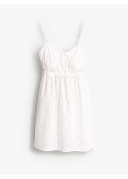 Mohito - Bawełniana koszula nocna - biały ze sklepu Mohito w kategorii Koszule nocne - zdjęcie 187338071