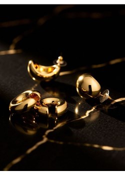 Sinsay - Kolczyki z błyszczącym wykończeniem 3 pack - złoty ze sklepu Sinsay w kategorii Kolczyki - zdjęcie 187339072