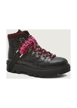 Pinko Trapery ZENZERO SCARPA | skóra ze sklepu Gomez Fashion Store w kategorii Workery damskie - zdjęcie 187339090